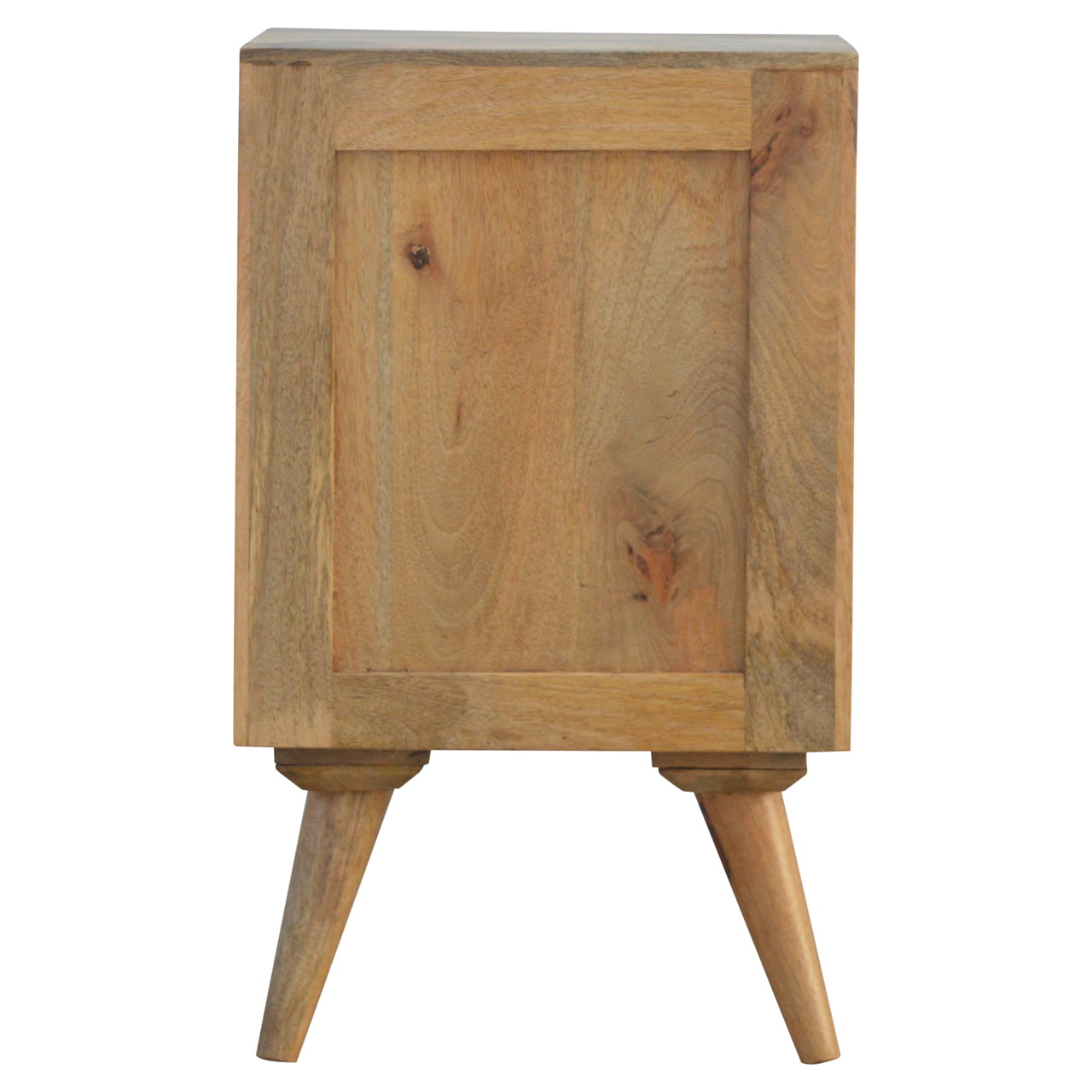 Nordic Style 4 Drawer Multi Bedside Table