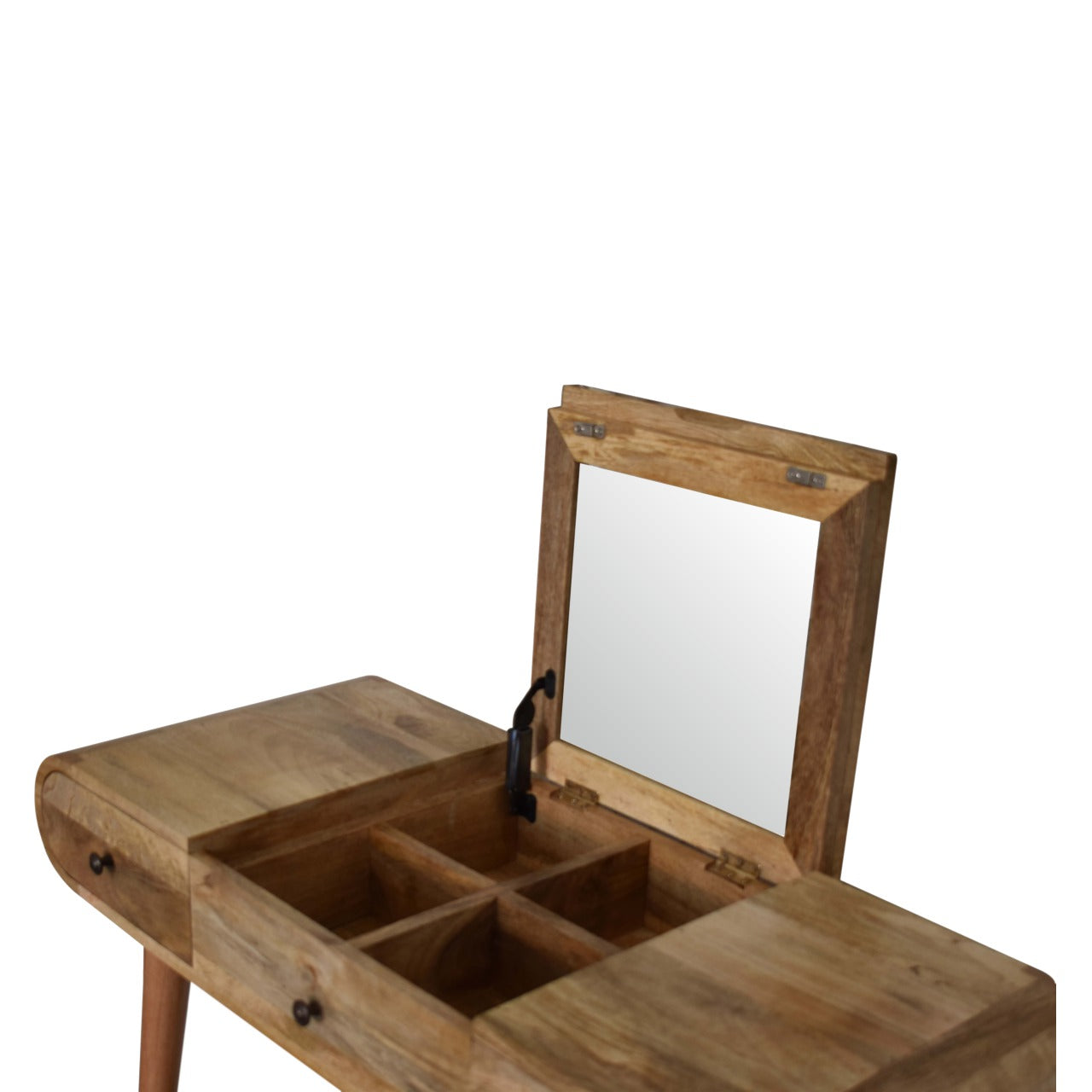 Nordic Style Oak-ish Round Dressing Table