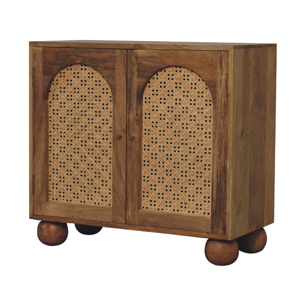 Rattan Ball Cabinet